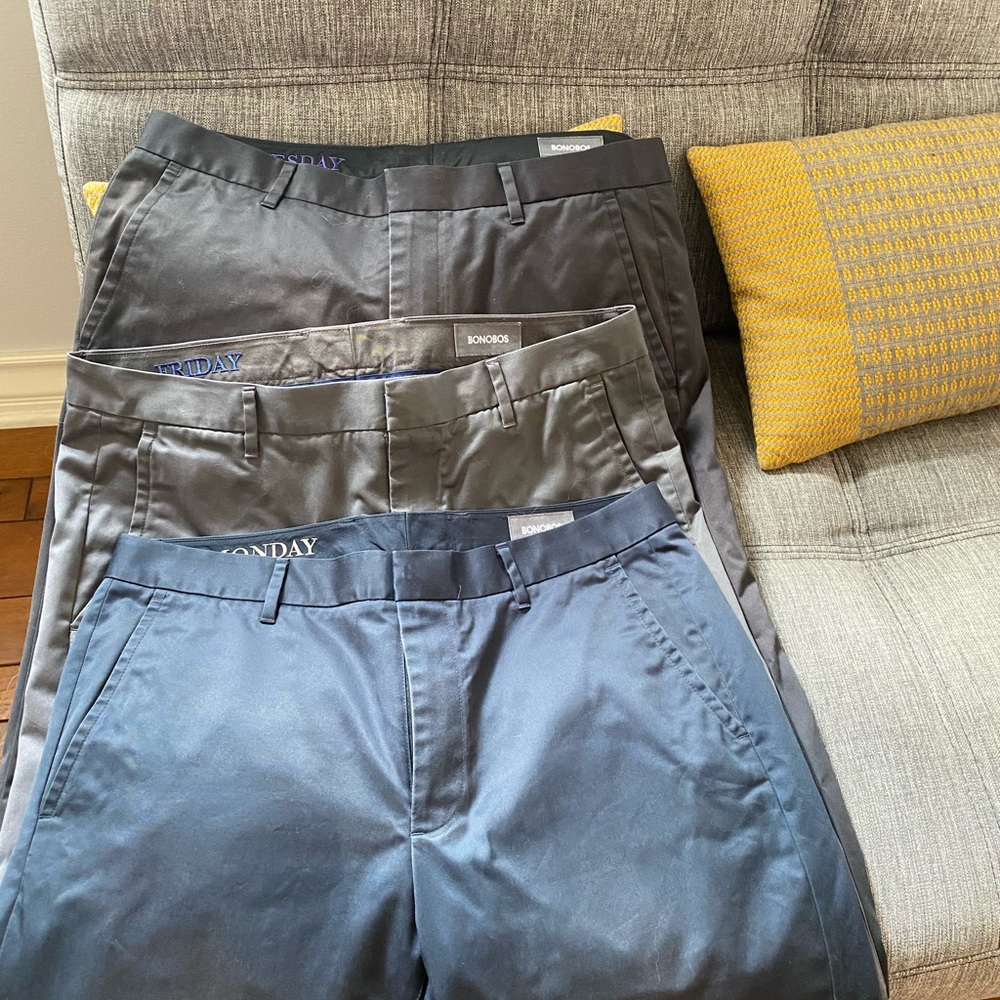 Bonobos Weekday Warrior Dress Pants Bundle